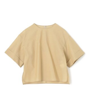 uncrave 【手洗い可】シアー ブラウス（uncrave WHITE） サンドベージュ