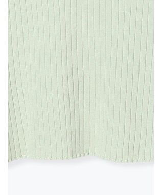 Te chichi レースカフスリブニット ミント