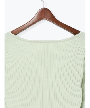 Te chichi レースカフスリブニット ミント