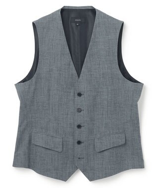 JOSEPH HOMME クールドッツストレッチ　ジレ アイスバーグ系