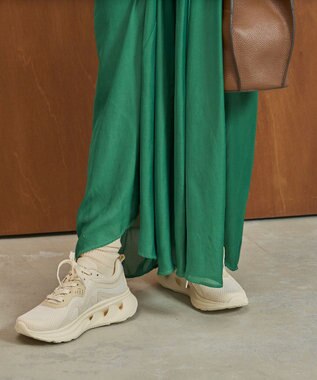 Bridget Birkin 【VINCULUM】厚底メッシュスニーカー アイボリー