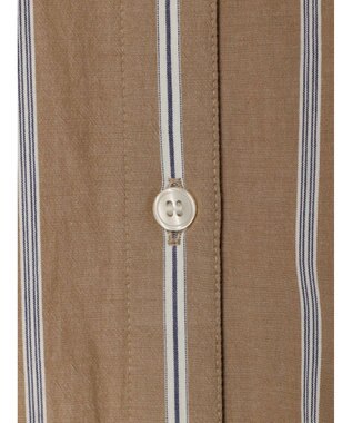 AMERICAN HOLIC イージーケア＋接触冷感丈違い強撚ワッシャーワンピース Stripe Beige