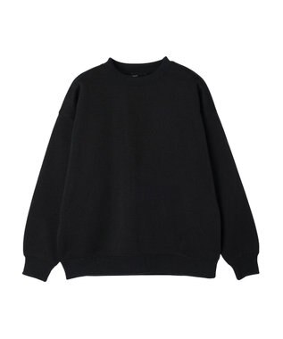 CRAFT STANDARD BOUTIQUE ニットフリーススウェット Black