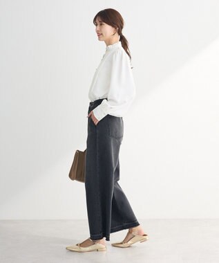 Green Parks ・ＥＬＥＮＣＡＲＥ　ＤＵＥ　ピンタックブラウス Off White