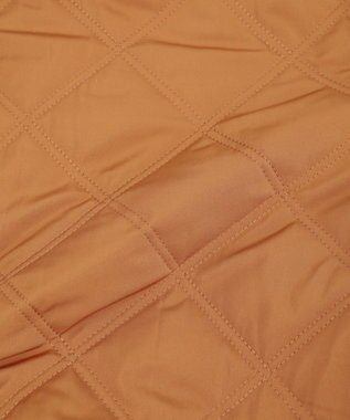 earth music&ecology 【WEB限定】ダブルステッチキルティングコート Brown