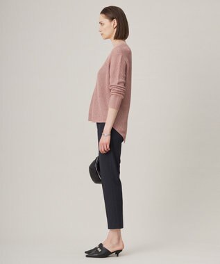 ICB L 【接触冷感・UVカット・透け防止・吸水速乾・洗える】 シェルタリングドライオックス スティックパンツ ブラック系