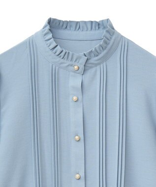 Green Parks ・ＥＬＥＮＣＡＲＥ　ＤＵＥ　ピンタックブラウス Mint