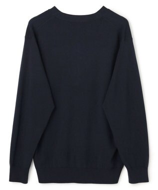 UNFILO MENS 【男女兼用】ソフトサーモ アンチピリングニット カーディガン ネイビー