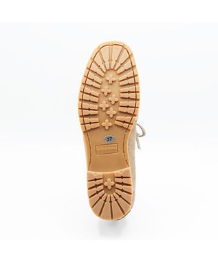 APOM デッキシューズ25 ベージュスエード