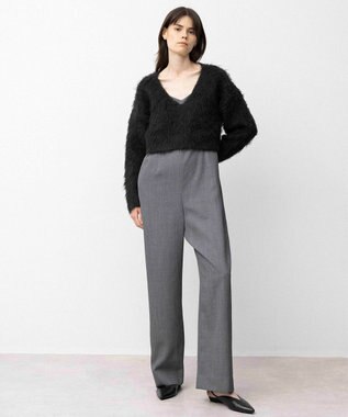 NAVE 【Nave】モヘアシャギーニットトップス ブラック系