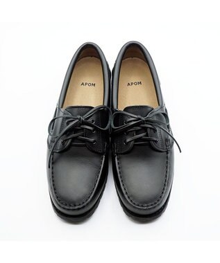 APOM デッキシューズ25 ブラック