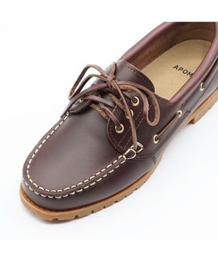 APOM デッキシューズ25 ブラウン