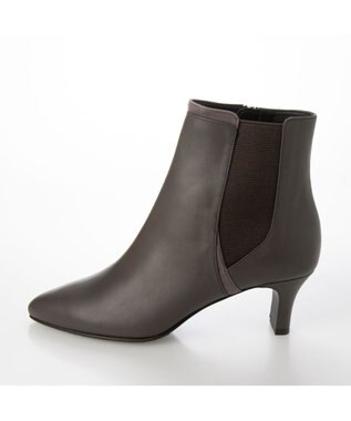 Riz raffinee <Riz raffinee>ポインテッドトゥサイドゴアショートブーツ グレー