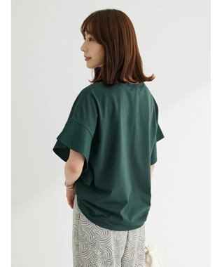 Green Parks フレアスリーブドッキングプルオーバー Green