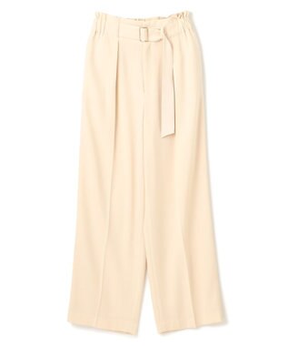 BEIGE， 【洗える・L-size】CINDY / ワイドパンツ Sheer Orange