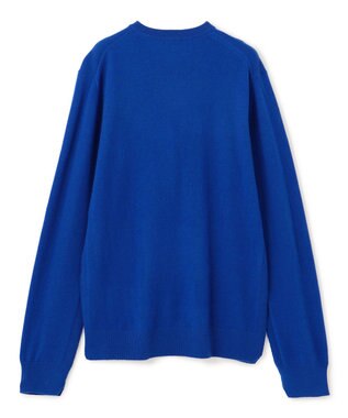 JOSEPH HOMME ピュアカシミヤ　Vネックニット ブルー系