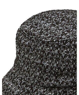 DAKS 【DAKS GOLF】ツイードバケットハット BAブラック