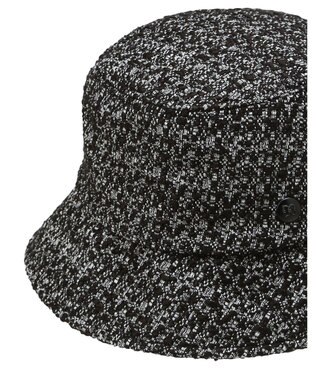 DAKS 【DAKS GOLF】ツイードバケットハット BAブラック
