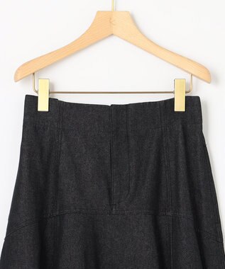 組曲 【組曲×setsuko sagittaire】ストレッチデニムスカート ブラック系