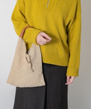 INTER-CHAUSSURES 【ANDREA CARDONE】スモールサイズスエードバッグ