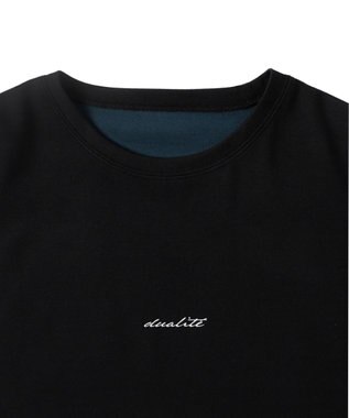 WEGO 【ユニセックス着用アイテム/リバーシブル】リバーシブルワンポイントT（S） ブラック