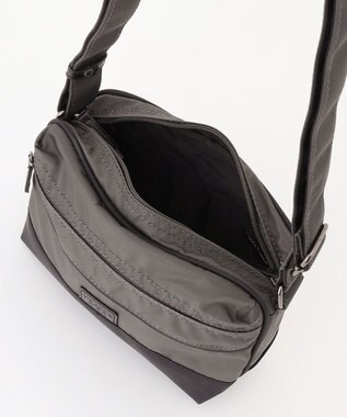 Y'SACCS 【Y’SACCS vous et】ナイロン×ポリウレタン ショルダー ダークグレー