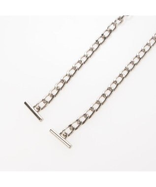 UNBILLION カシュカシュ cachecache / 横長スムース2wayショルダーバッグ ブラック