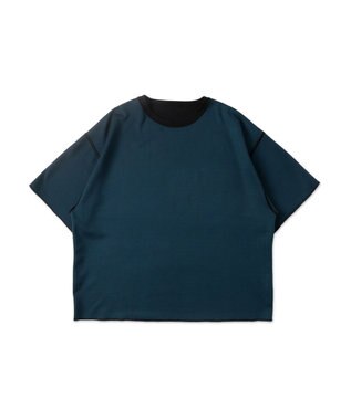 WEGO 【ユニセックス着用アイテム/リバーシブル】リバーシブルワンポイントT（S） ブラック