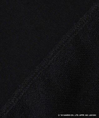 ANY KIDS 【マイメロディ＆クロミ×ANY KIDS】アップリケ トレーナー ブラック×クロミ