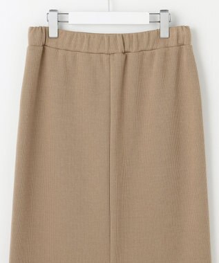 J.PRESS LADIES 【WEB限定】リブダンボール スカート 【WEB限定】カーキ系