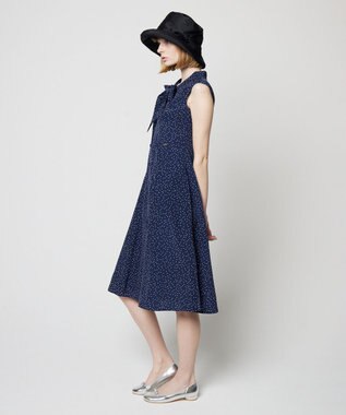 TOCCA 【WEB限定＆洗える！】RAINY SEASON ドレス ネイビー系5