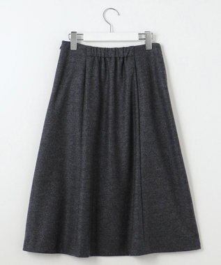 J.PRESS LADIES 【セットアップ対応】コンパクトジャージー スカート グレー系