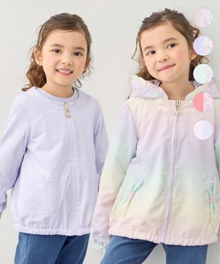 ANY KIDS 【フード取り外し/洗濯機可能】撥水加工リバーシブルゾン