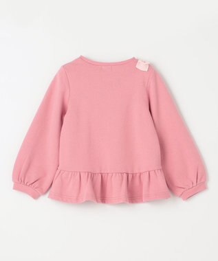 ANY KIDS 【すみっコぐらし】ポシェット トレーナー ピンク×しろくま