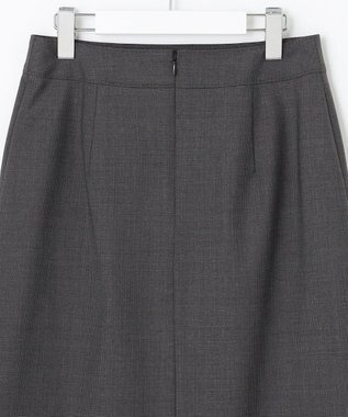 J.PRESS LADIES L BAHARIYE Houndstooth フレアー スカート グレー系3