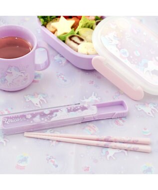 Mother garden マザーガーデン ユニコーン 箸＆ケース 《ファンシー柄》 ファンシー柄