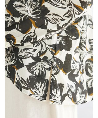 CRAFT STANDARD BOUTIQUE インド綿アソート柄シャツチュニック Ivory