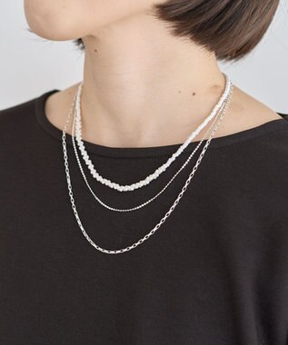 Green Parks ｅｖｅｒｙ　ｗａｌｋ．３ＷＡＹパールＭＩＸネックレス