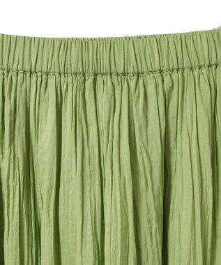 AMERICAN HOLIC ボイルクリンクルティアードスカート Pistachio