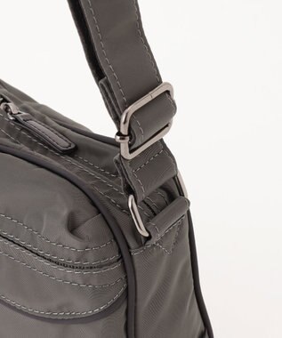 Y'SACCS 【Y’SACCS vous et】ナイロン×ポリウレタン ショルダー ダークグレー