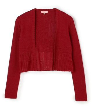TOCCA EYELET AJISAI ボレロ レッド系