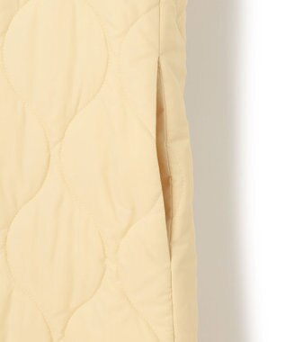 23区 【撥水加工/洗える】中綿ベストライナー付き マルチウェイアウター ライトイエロー系