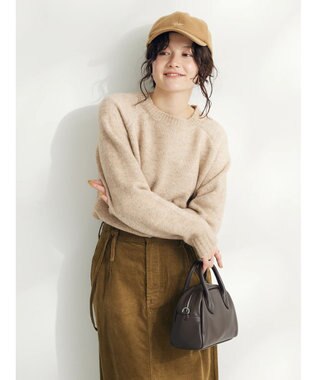 CRAFT STANDARD BOUTIQUE シンプルニットプルオーバー Beige