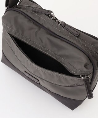 Y'SACCS 【Y’SACCS vous et】ナイロン×ポリウレタン ショルダー ダークグレー