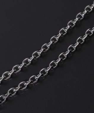 WEGO Mステンレスマンテルチェーンネックレス 柄2