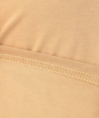 SHARE PARK LADIES 【洗える】ボリュームスリーブフハクコンビカットソー ベージュ系