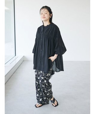 CRAFT STANDARD BOUTIQUE ヴィンテージボイルシャーリングシャツ Black