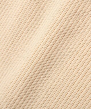 earth music&ecology リブニットタンクトップ Ivory