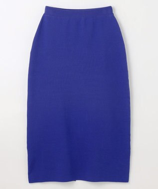 ANY ミラノリブニットスカート ブルー