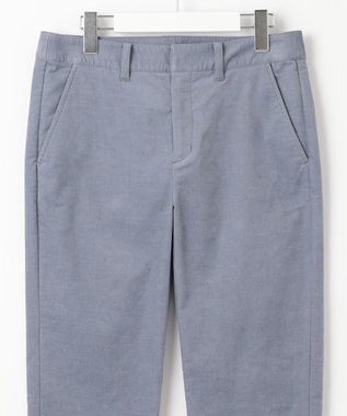 J.PRESS LADIES S 【洗える】AIRDUROYストレッチ パンツ ダルブルー系